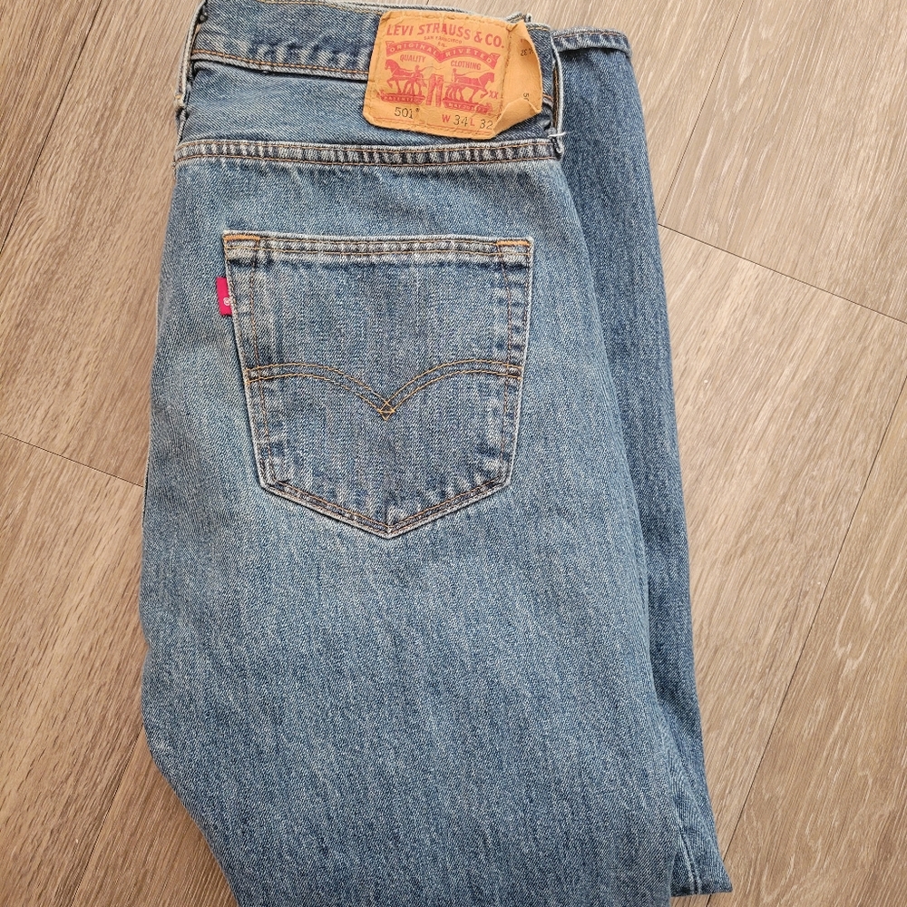 Levi's 501 men's 34x32